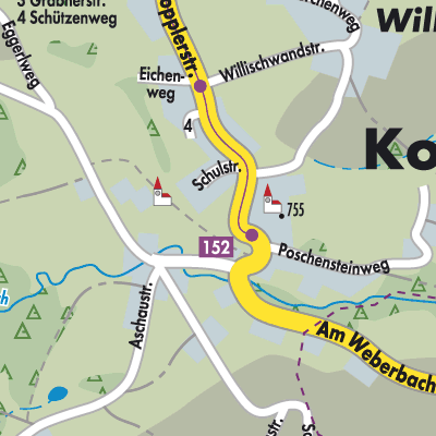 Stadtplan Koppl