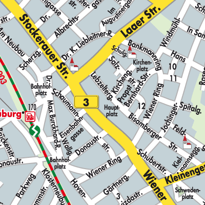 Stadtplan Korneuburg