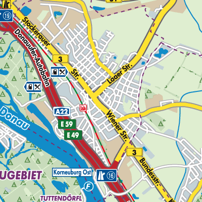 Übersichtsplan Korneuburg