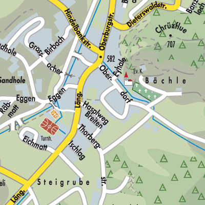 Stadtplan Krauchthal