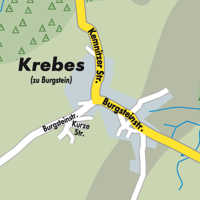 Stadtplan Krebes