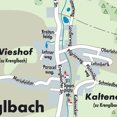 Stadtplan Krenglbach