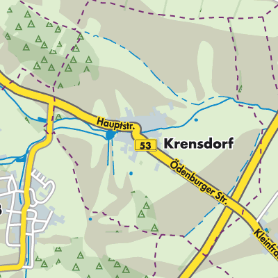 Übersichtsplan Krensdorf