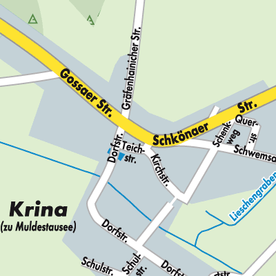 Stadtplan Krina