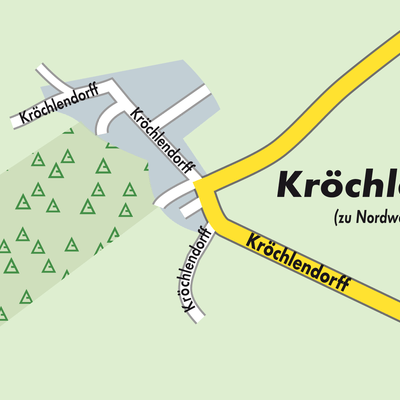 Stadtplan Kröchlendorff