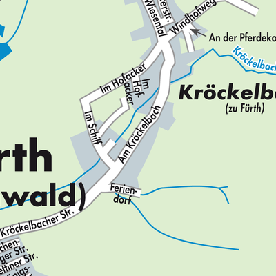 Stadtplan Kröckelbach