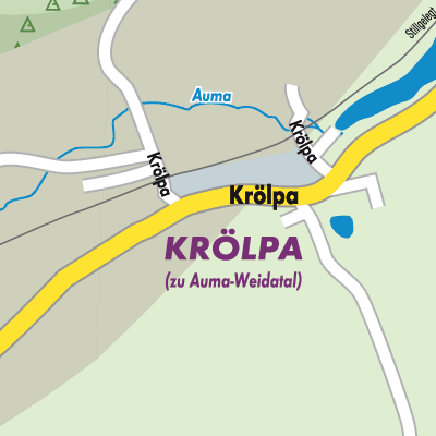 Stadtplan Krölpa