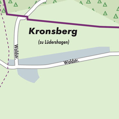 Stadtplan Kronsberg