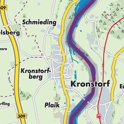 Übersichtsplan Kronstorf