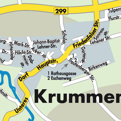 Stadtplan Krummennaab (VGem)