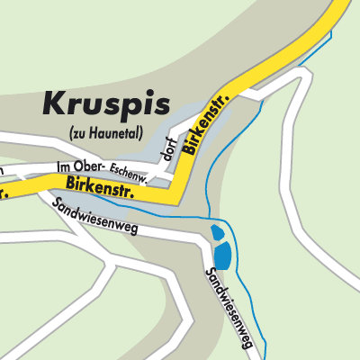 Stadtplan Kruspis