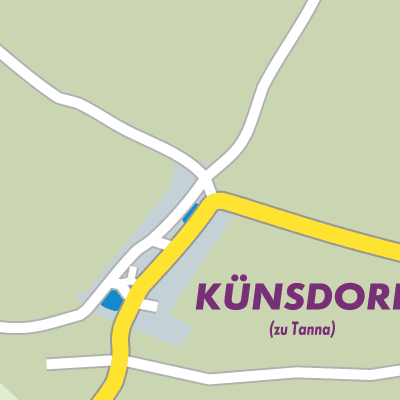 Stadtplan Künsdorf
