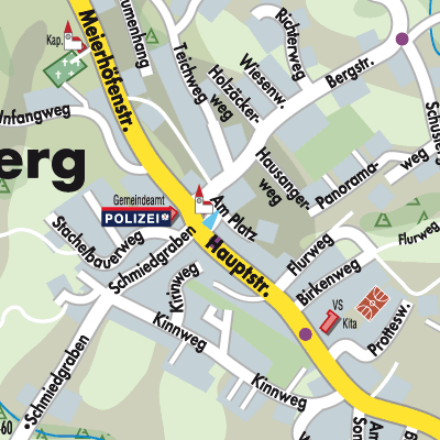 Stadtplan Kumberg