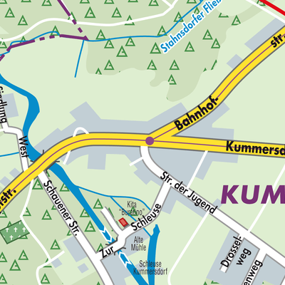Stadtplan Kummersdorf