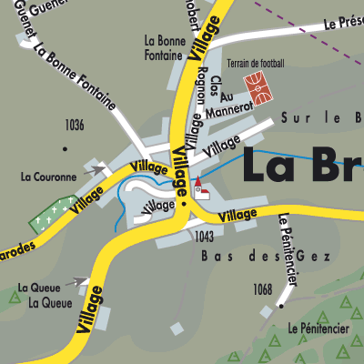 Stadtplan La Brévine
