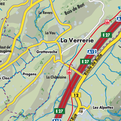 Übersichtsplan La Verrerie