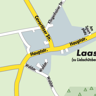 Stadtplan Laas
