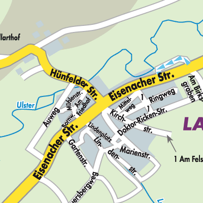 Stadtplan Lahrbach