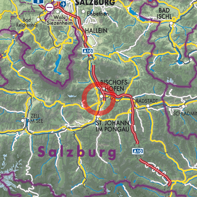 Landkarte Laideregg