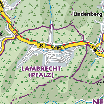 Übersichtsplan Lambrecht