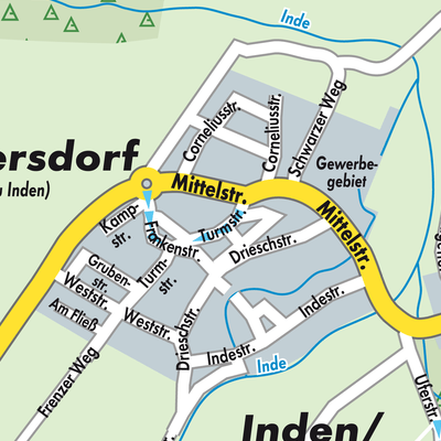 Stadtplan Lamersdorf