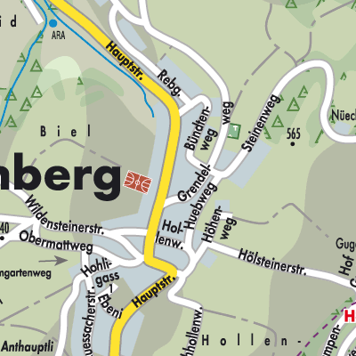 Stadtplan Lampenberg