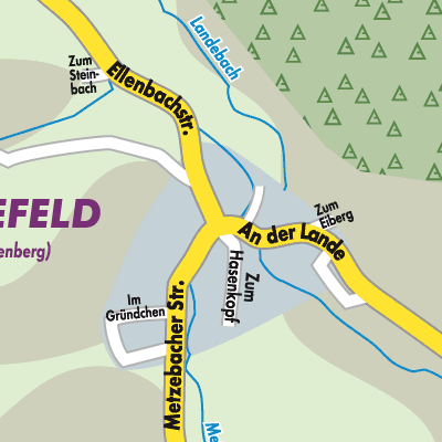 Stadtplan Landefeld