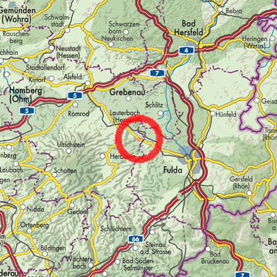 Landkarte Landenhausen