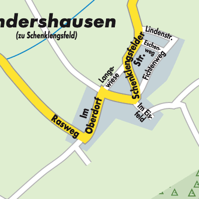Stadtplan Landershausen