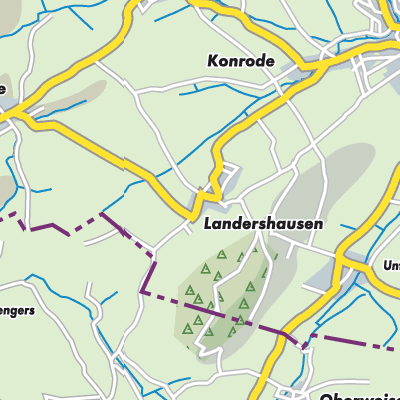 Übersichtsplan Landershausen