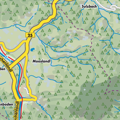 Übersichtsplan Landl