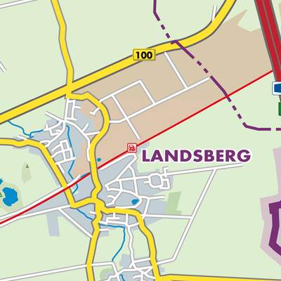 Übersichtsplan Landsberg