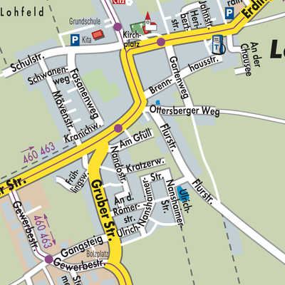 Stadtplan Landsham
