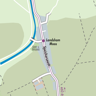 Stadtplan Landsham Moos
