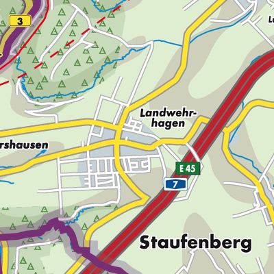Übersichtsplan Landwehrhagen