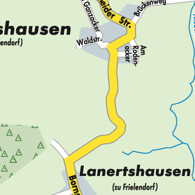 Stadtplan Siebertshausen/Lanertshausen