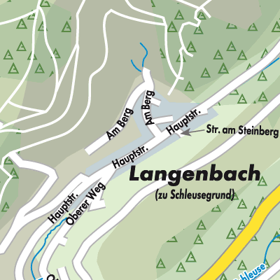 Stadtplan Langenbach