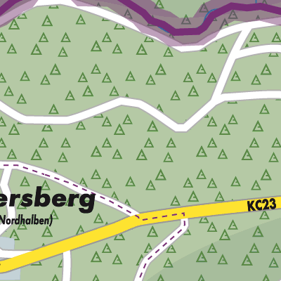 Stadtplan Langenbacher Forst