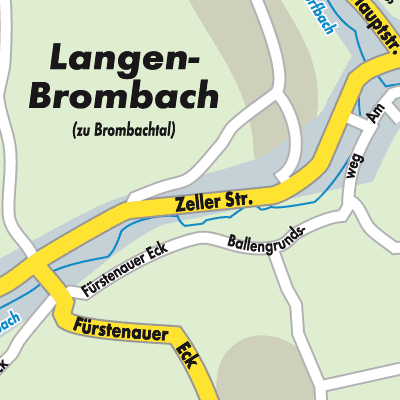 Stadtplan Langenbrombach