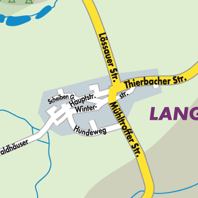 Stadtplan Langenbuch
