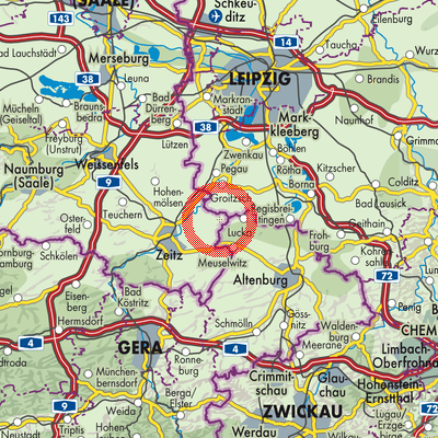 Landkarte Langendorf