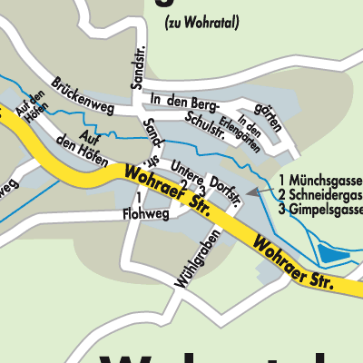 Stadtplan Langendorf
