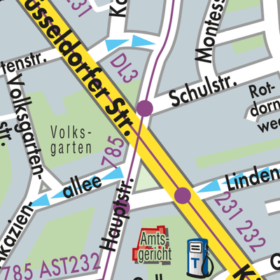 Stadtplan Langenfeld (Rheinland)