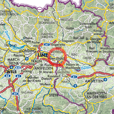 Landkarte Langenstein