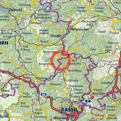 Landkarte Langenthal