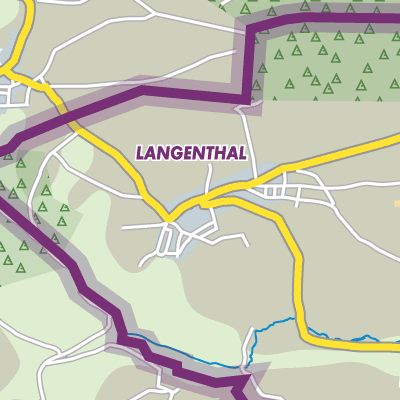Übersichtsplan Langenthal
