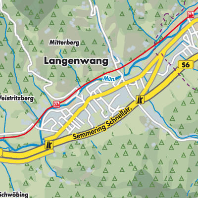 Übersichtsplan Langenwang