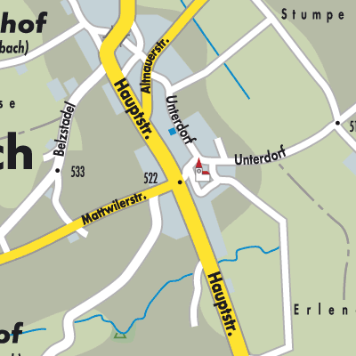 Stadtplan Langrickenbach