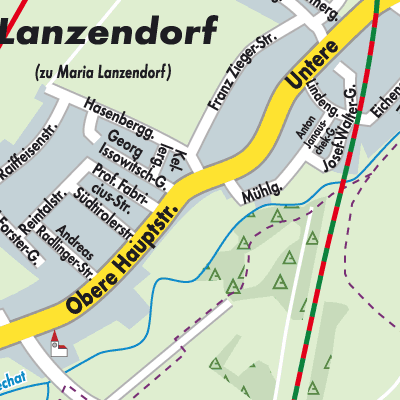 Stadtplan Lanzendorf