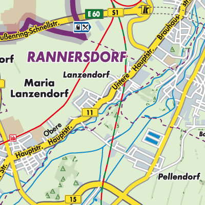 Übersichtsplan Lanzendorf